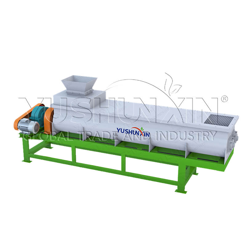 Twin Shaft Fertilizer Mixer