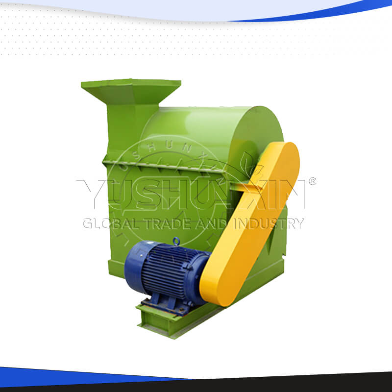 Semi-wet material crusher