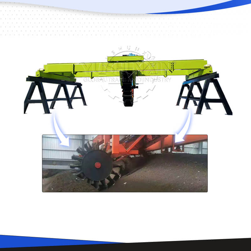 Wheel Type Compost Turner